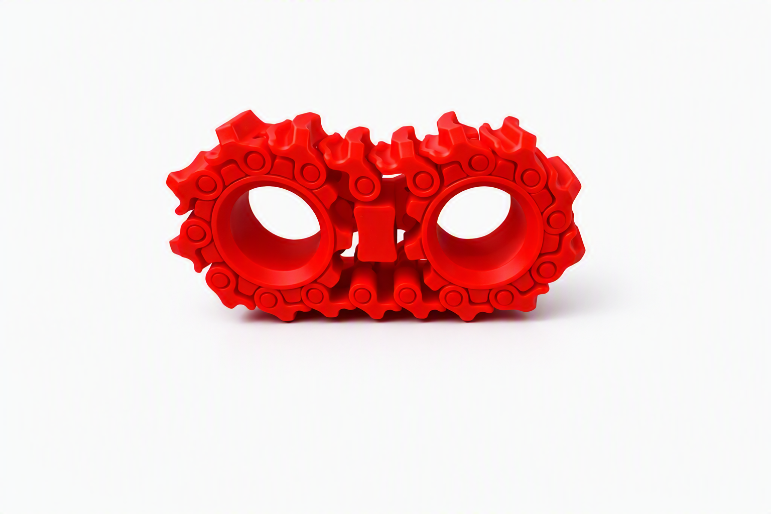 Red gear finger fidget